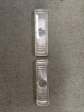 1948 Chevrolet Car Front Parking Lamp Lens (pair) Oem/Nos (#48CHFPL1D) $160