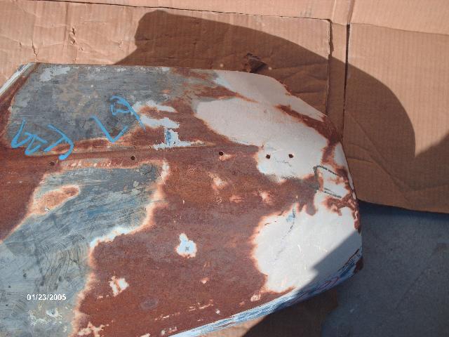 1967 Pontiac Firebird Driver Front Fender (#777)