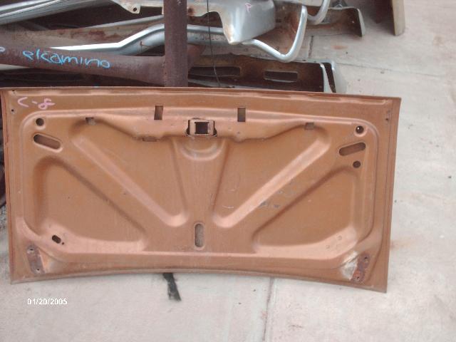 1970 Chevrolet Camaro Trunk Lid (#893)