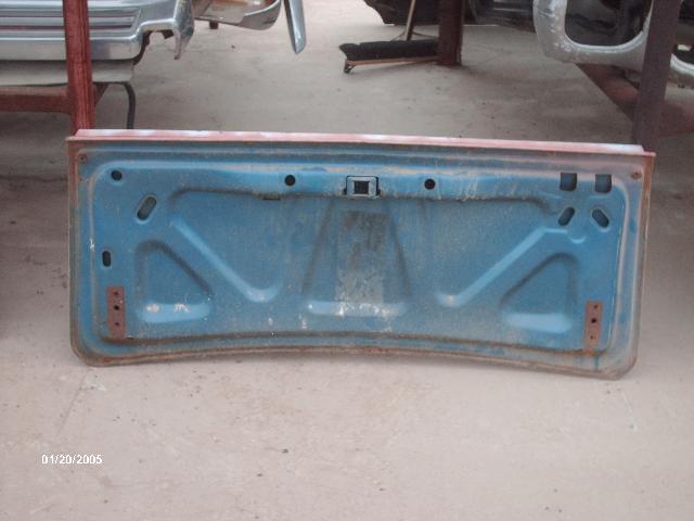 1969 Pontiac Firebird Trunk Lid (#890)