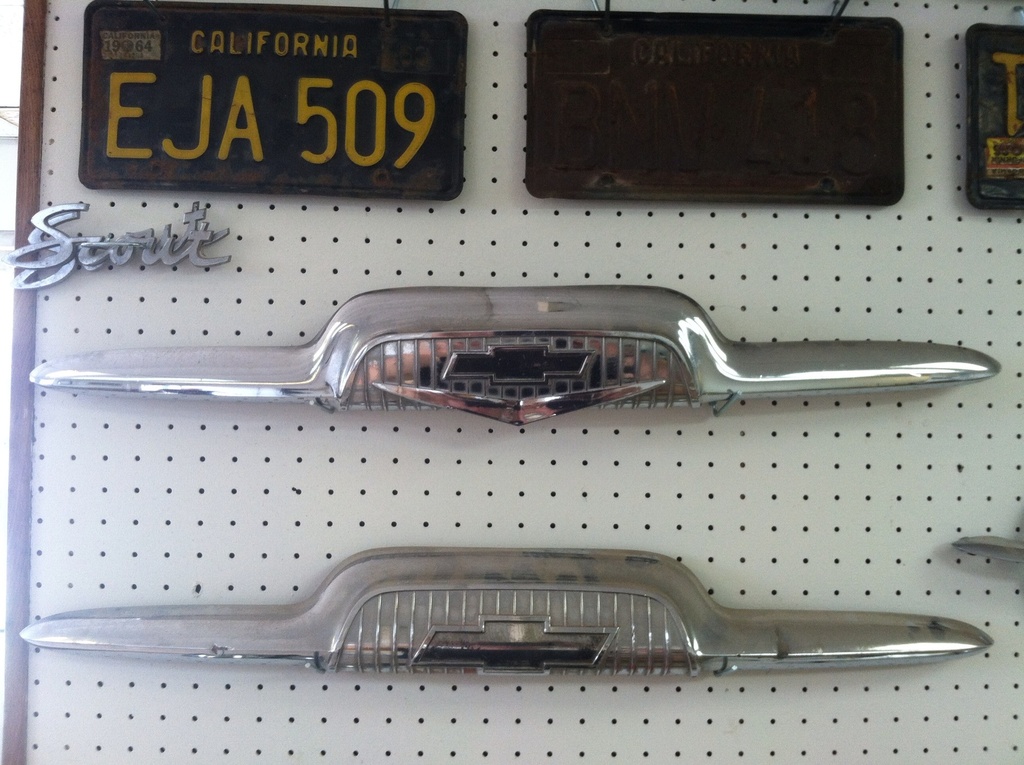 1957 Chevy Truck Hood Emblem 