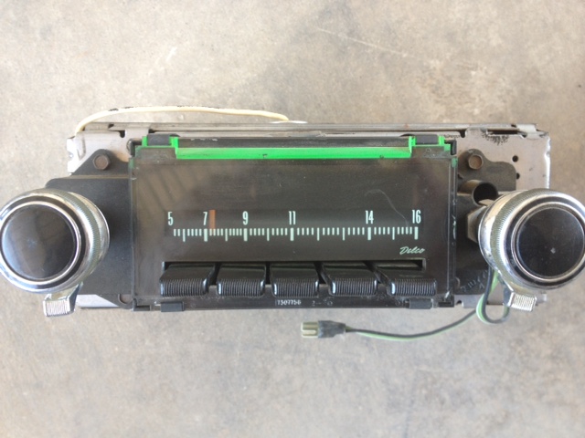 1969 Chevrolet Impala Radio (#69CHR1)