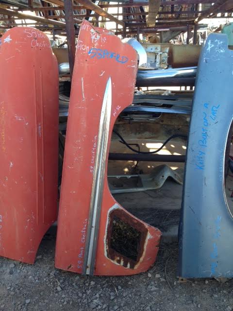 1958 Pontiac Chieftain Passenger Front Fender (#58POFRD)