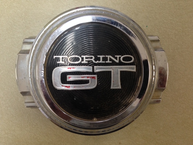 1969 Ford Torino Fastback GT Rear Tail Panel Emblem (#69FOTPD)