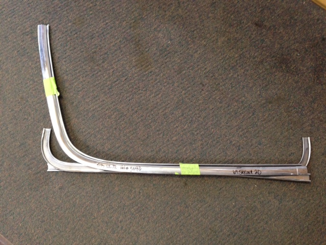 1968 Buick Skylark 2dr Back Glass Trim Set (#68BUBGTD)