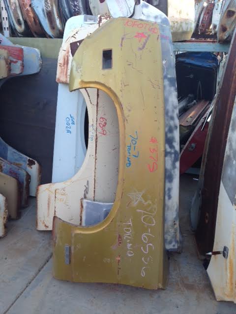 1970 Ford Torino Driver's Fender (#70F0TL2B) $375