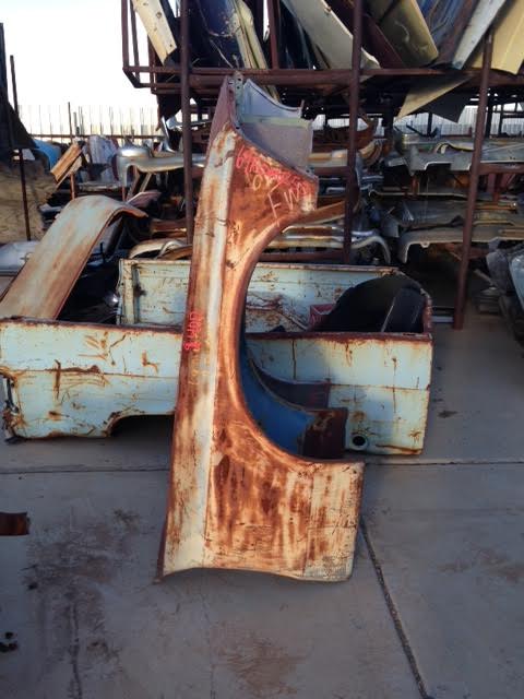 1969 Ford Mustang Passenger Fender (#69FOMR5B) $400