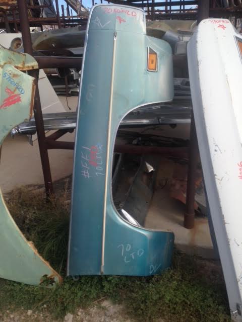 1970 Ford LTD Passenger Fender SHELL (#70FOFRB)