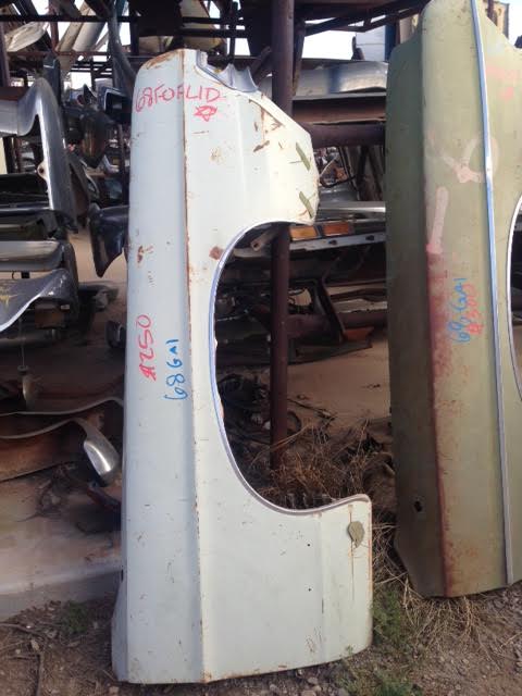 1968 Ford Galaxie Passenger Fender (#68FOFL1B) $250