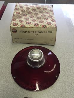 1961 Ford Passenger & Station Wagon Stop & Tail Lamp Lens (#61FOBL1D) $20