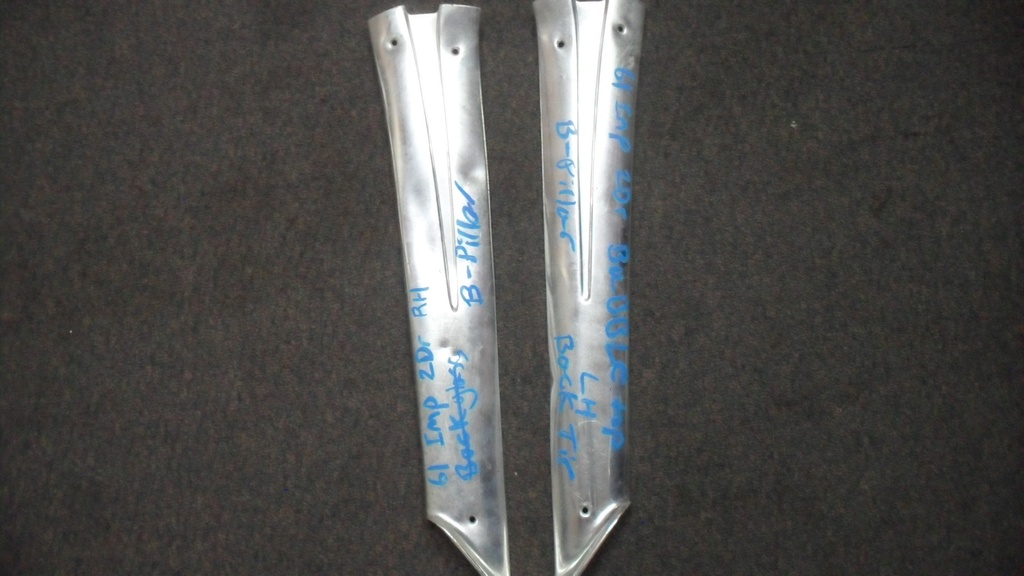 1961 Chevrolet Impala C Pillar Post Covers (#61CHPTD)