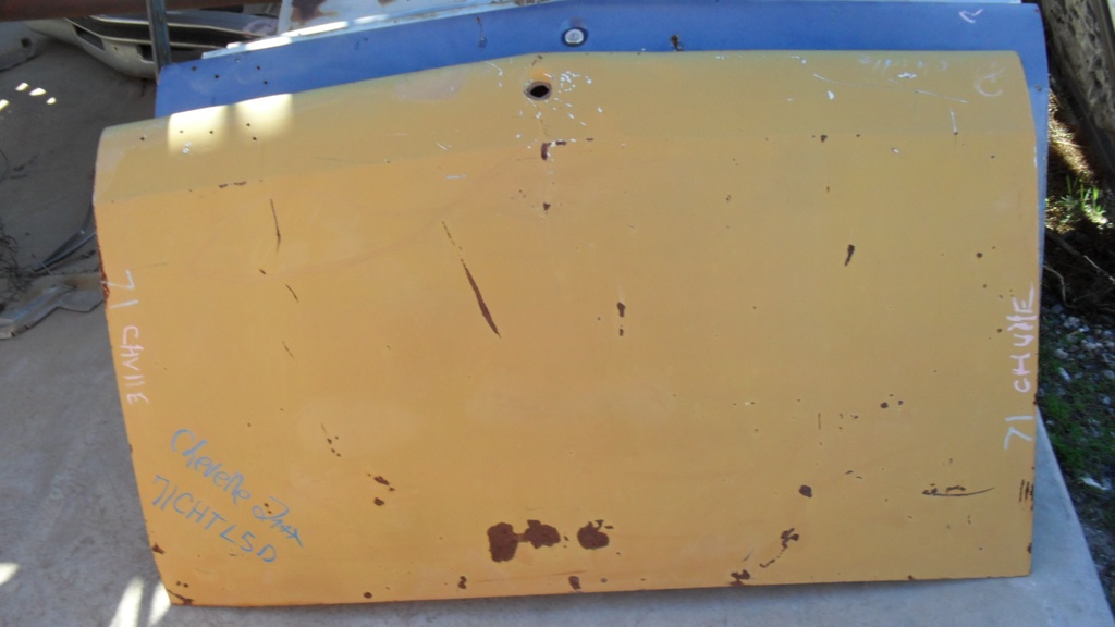 1971 Chevrolet Chevelle Trunk Lid (#71CHTL5D)