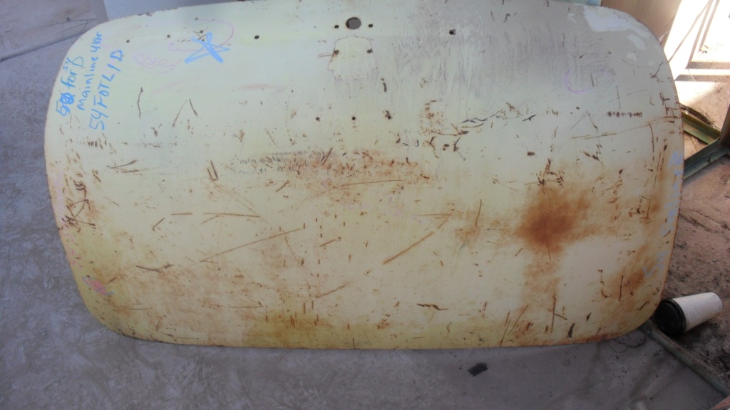 1954 Ford Mainline Trunk Lid (#54FOTL1D)