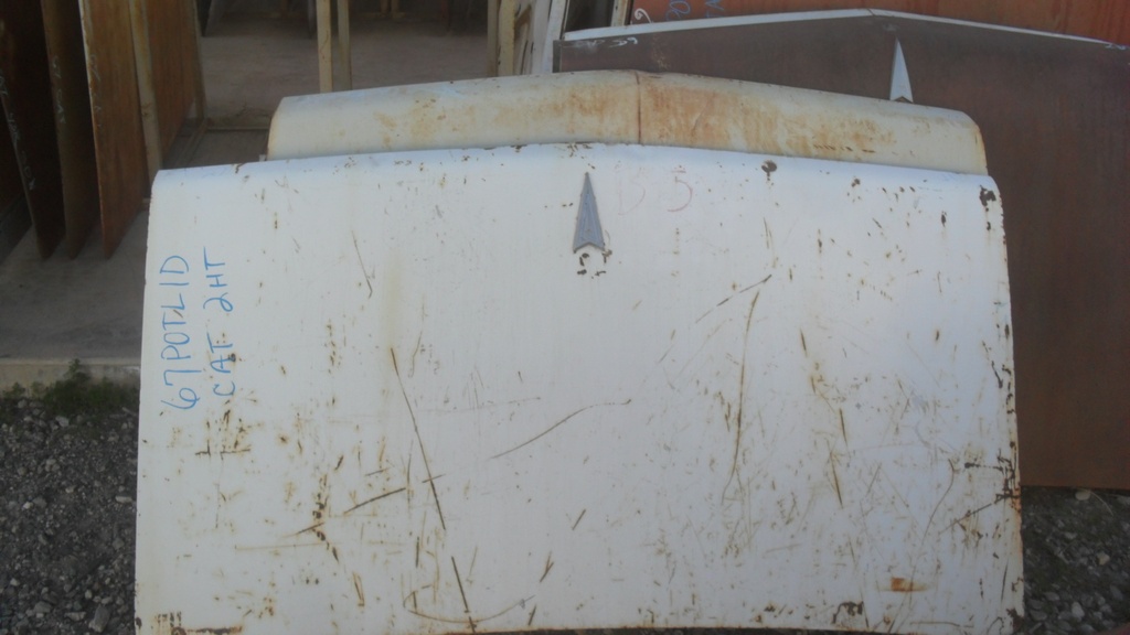 1967 Pontiac Catalina Trunk Lid (#67POTL1D)