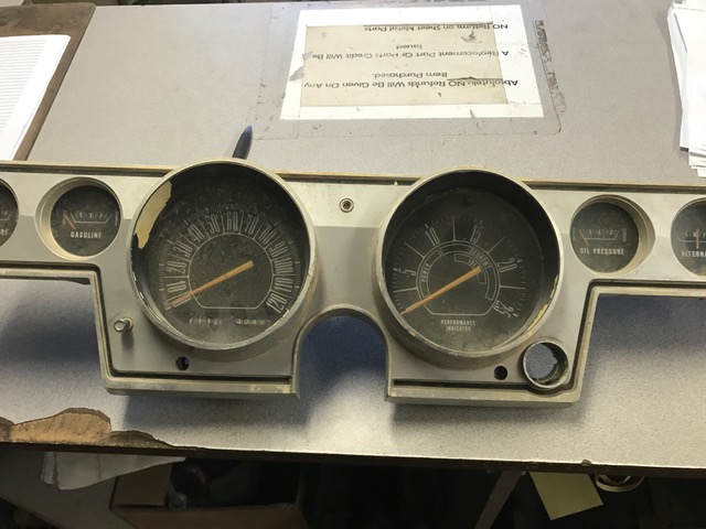 1966 Plymouth Baracuda Dash Bezel (#66PLDC)