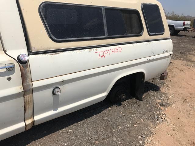 1972 Ford Truck Fleetside Driver Side Bedside (#72FTFLBD)