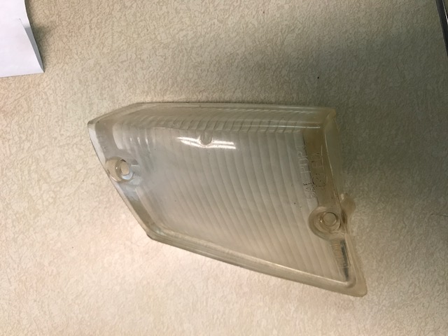 1968 Ford Galaxie Passenger Turn Lamp Lens (#68FOTLD)