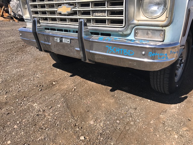 1973 Chevrolet Truck Bumper with Guards (#73CHTBD)