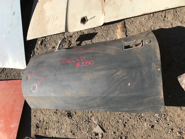 1971 Mercury Cougar Driver Door Shell (#71MECLB)