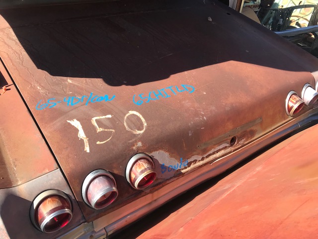 1965 Chevrolet Impala Convertible Trunk Lid (#65CHITLD)