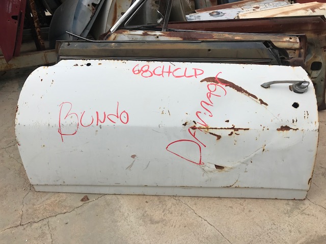 1968 Chevrolet Camaro Driver Side Door (#68CHCLD)