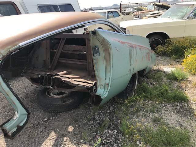 1960 Cadillac 2 Door HT Rear Clip (#60CHARCD)