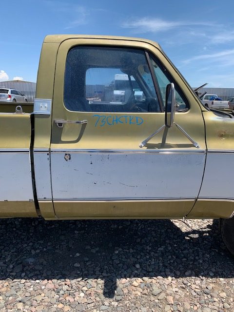 1973 Chevy Pick Up Truck Passenger Side door Shell (#73CHCTRD) loose parts $400