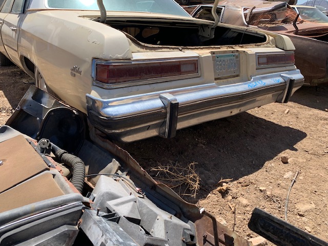 1976 Buick LeSabre Rear Bumper (#76BUERB)