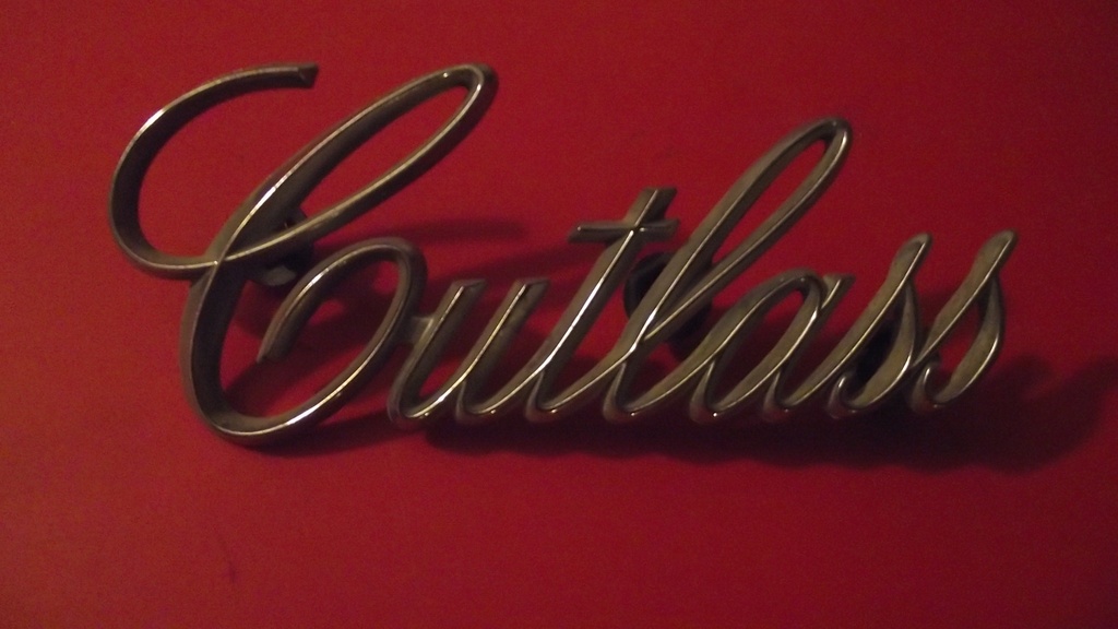 1971 Oldsmobile Deck Lid Script (#71OLDS5DE)