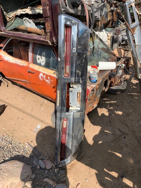 1969 Buick Skylark Rear Bumper Core (#69BUSRBB)