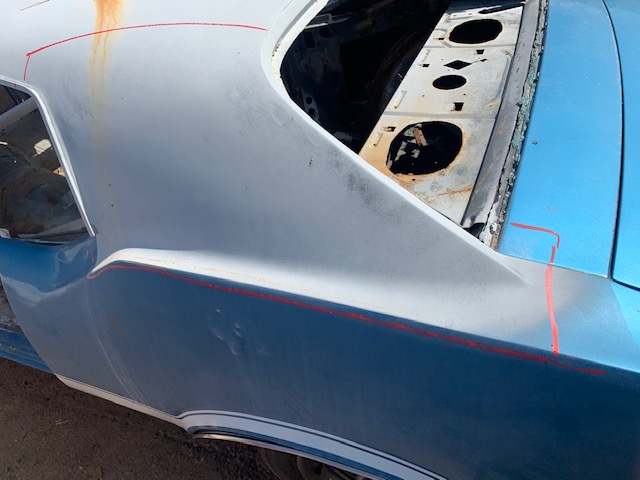 1970 Cutlass Supreme Exterior Sail Panels (#70OLCSSPB)