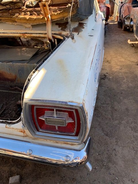 1966 Ford Galaxy Passenger Quarter Panel Dvid(#66FOGR01B)