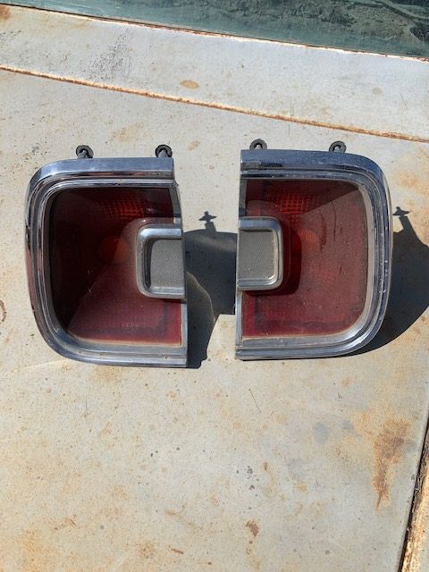 1967 Plymouth Barracuda Tail Light Housings And Lenses (#67PLBTB)