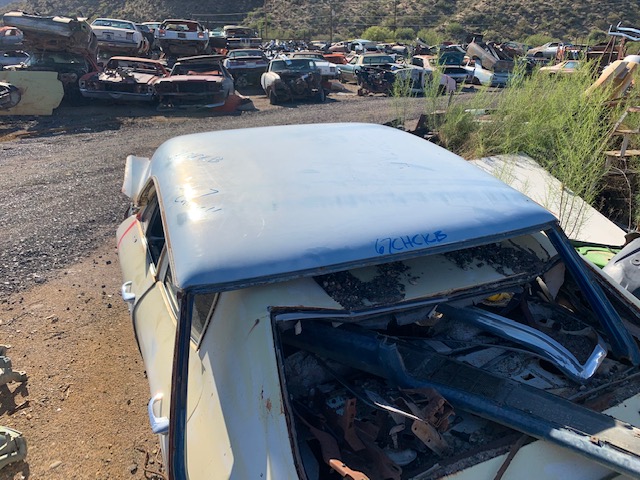 1966-1967 Chevrolet Chevelle 2dr HT Roof (#67CHCRB)