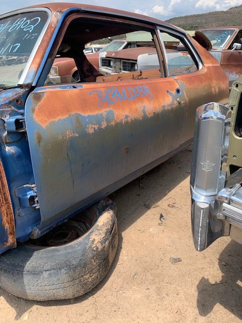 1974 Chevrolet Nova Drivers Side Door Shell (#74CHNLD03B)