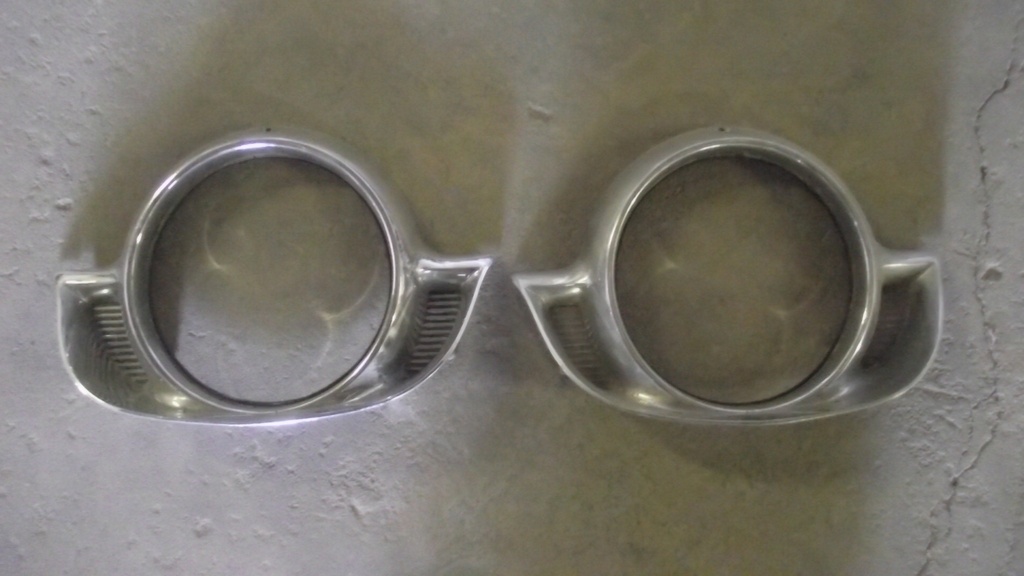 1956 Cadillac Headlight Bezels (#56CAHBWBE)