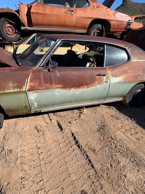 1970 Pontiac Lemans GTO Driver Door shell (#70POLLD1B)