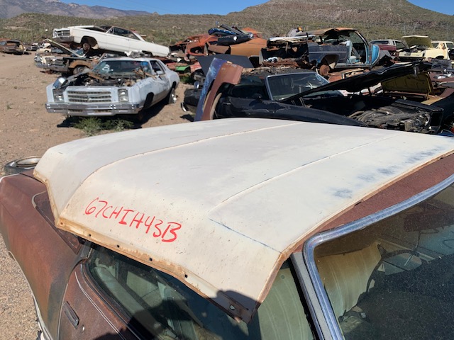 1967 Chevrolet Impala Hood (#67CHIH43B)