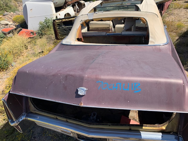 1970 Cadillac Deville Trunk Lid (#70chtl11b)