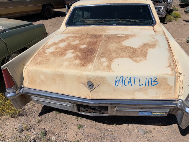 1969 Cadillac Coupe Deville Trunk Lid (#69catl11b)