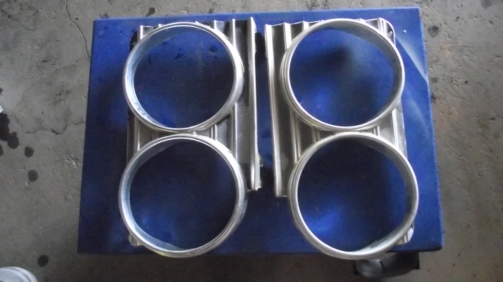 1966 Chevrolet Caprice Headlight Bezels (#66CHHBWBE)