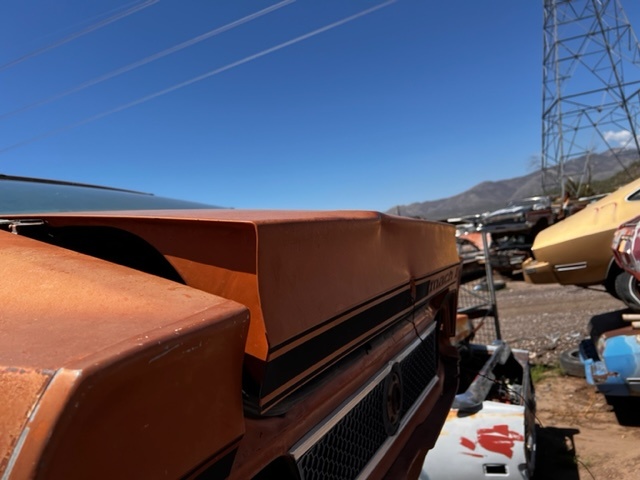 1973 Mustang Mach One Trunk Lid (#73FOMUFBB)