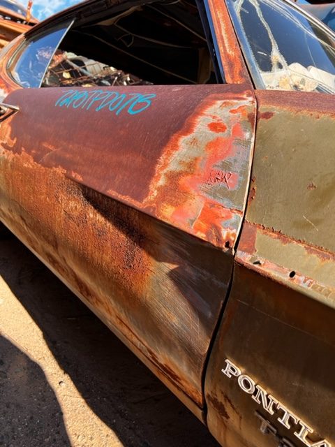 1970 Pontiac Lemans Passenger Door Shell (#72POTPD07B)