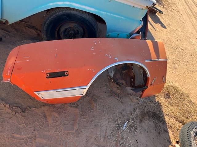 1972 Ford Torino Drivers Side Fender (#72FOTLEC)