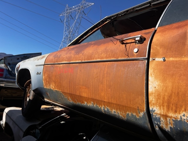 1971-6 Oldsmobile FULL Size 2dr HT/ CONV Door Shell (#73OL8DDB)