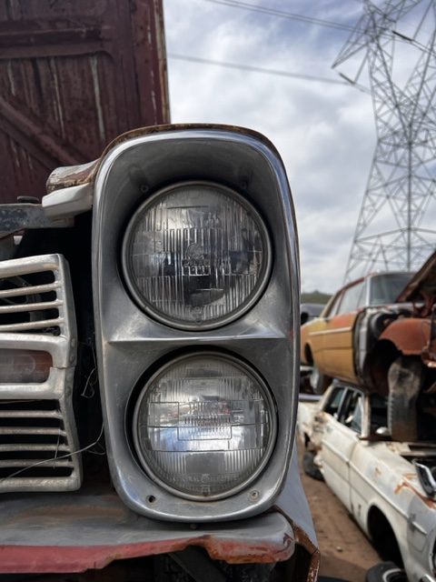 1966 Ford Galaxie Headlight Bezels (#66FOGHBB)