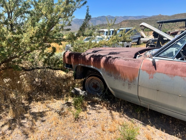 1966 Cadillac Driver Front Fender Shell (#66CADDF90B)