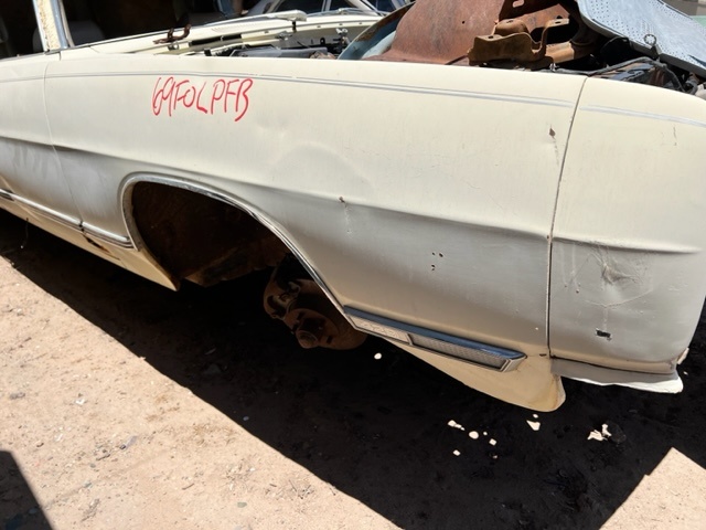 1969 Ford LTD Passenger Fender (#69FOLPFB)