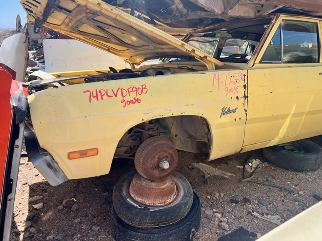 1974 Plymouth Valiant Driver Fender (#74PLVDF90B)