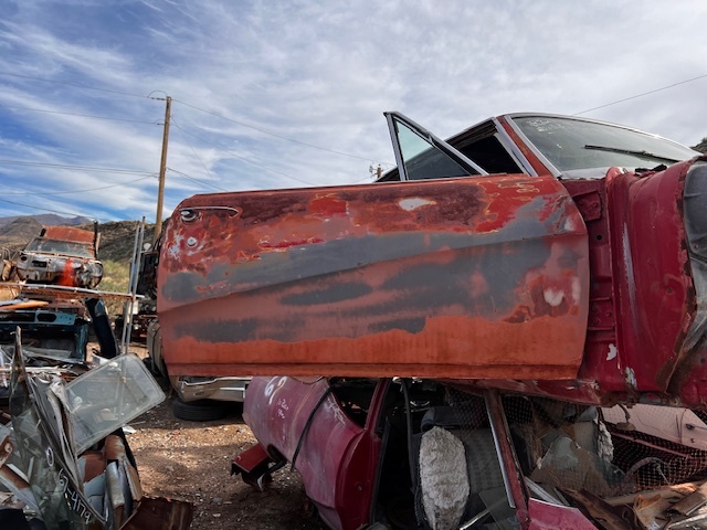 1968 Buick Skylark Passenger Door SHELL (#68BUSPD81B)